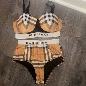 Burberry 2 piece bikini
